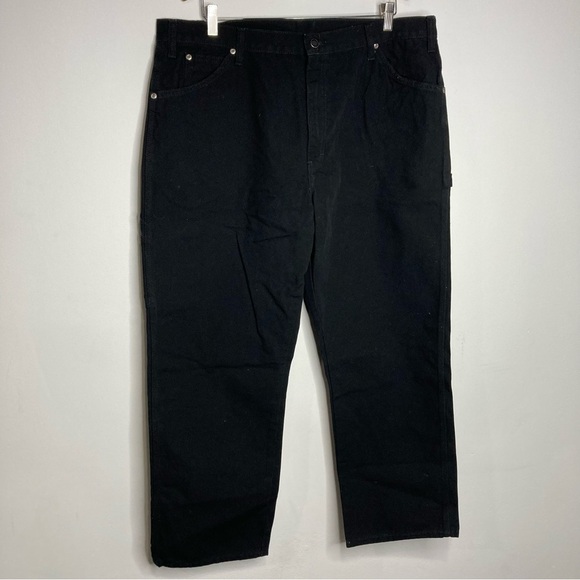 Dickies work Wear carpenter pants black size 40x30 - Picture 1 of 8
